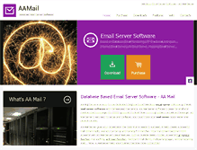 Tablet Screenshot of aamailsoft.com